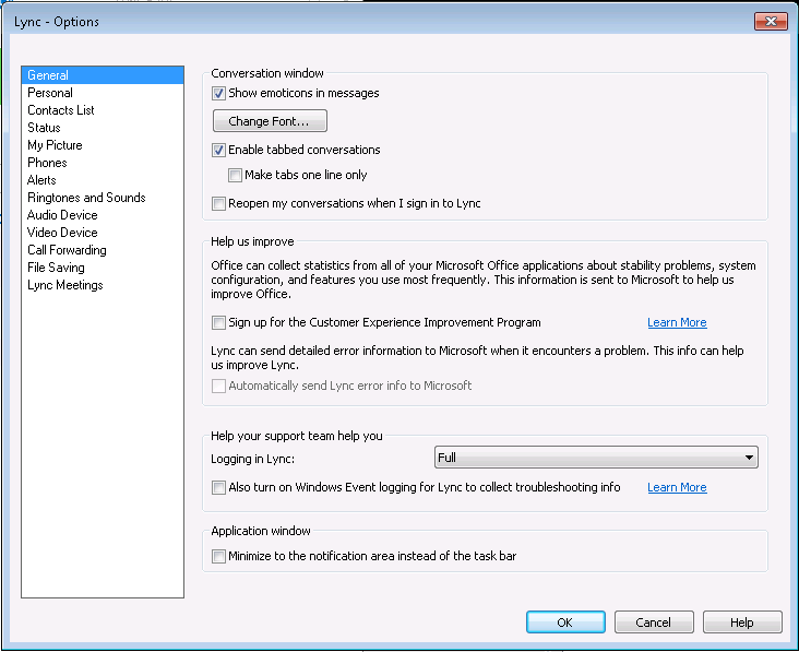 Lync2013-OptionsWindow1
